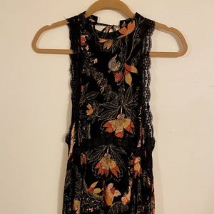 Free People Floral Print Dress